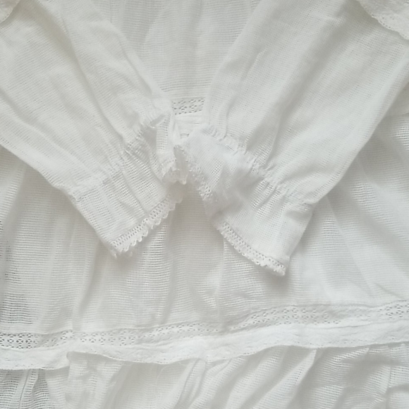 Boho Free people white blouse - Picture 3 of 3